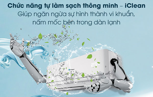 Máy lạnh Casper 2 HP SC-18FS32 - Chức năng tự làm sạch iClean